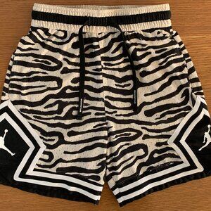 Air Jordan Dri-fit Diamond Shorts in Zebra Print